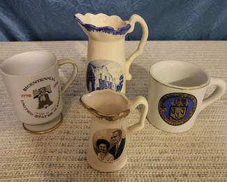 Collectable Mugs And Small Pitchers