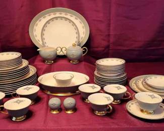Flintridge Empress Sage China 8 Place Settings