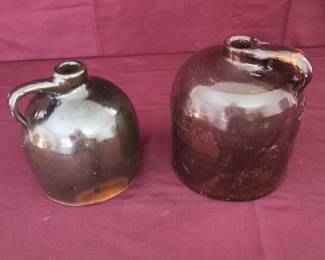 Primative Stoneware 2 Pieces