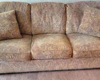 3 Seat Upholstered Couch Flexsteel