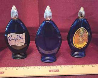 3 Eveningin Paris 2 Oz Cologne Bottles