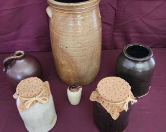 Primative Stoneware Crockery