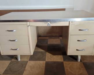 Metal Executive Desk