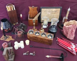 Assorted Candle Mystery Lot