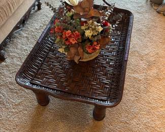 Ralph Lauren Woven Coffee Table