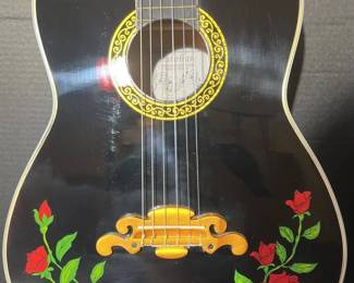 Esteban 7th anniversary classical guitar and guitar case