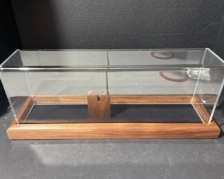 Acrylic display case (17x7”)