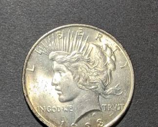 US 1923 Peace Silver Dollar