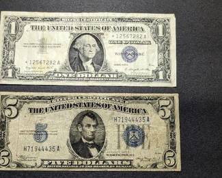 1934A & 1957A Silver Certificate