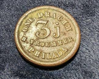 One Drachm 3j M. Troemner. Philada