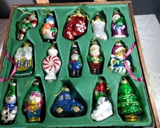 Pacconi Museum Series Christmas Ornaments