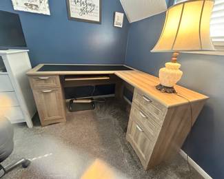 Fantastic Wood Corner Desk 