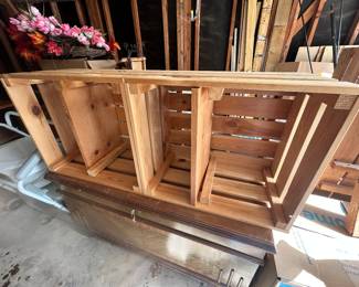 Naked Wood Storage Units 