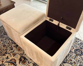 Storage Cubes/Foot Rests