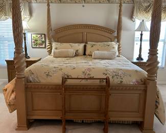 BROYHILL, King Size Main Bedroom Set (mattress not included)