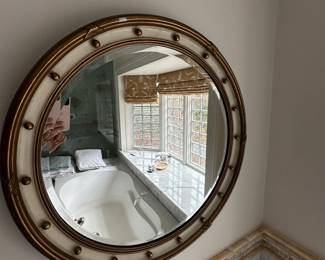 Mirror Antiquew English Portage