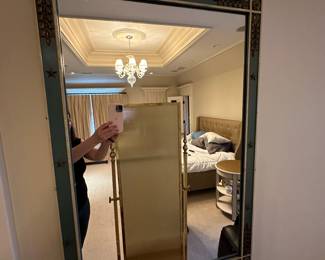 Mirror Vintage Green