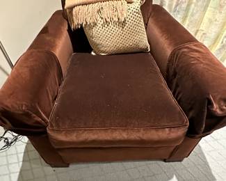 Chair Brown Velvet
