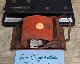 2 CIGARETTE ROLLING MACHINES