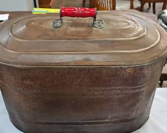 ANTIQUE COPPER TUB