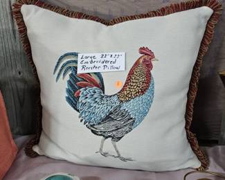 ROOSTER PILLOW