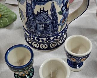 STEIN AND EGG HOLDERS