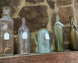 Antique bottles