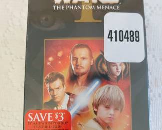 Star Wars THE PHANTOM MENACE VHS Tape New Unopened