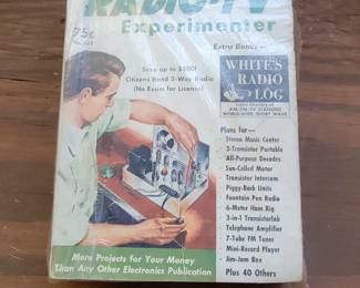 Vintage Radio-TV Experimenter Magazines  
