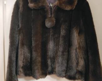 Faux Fur zip up jacket by Style New York