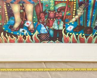 7- Charles Barth : "Lotteria de Vida" #1/15, 32x25 - $150