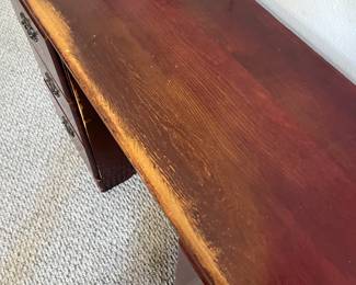 $140 Desk 6 drawer (need TLC refinishing)
