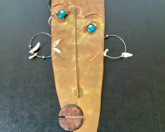 12- Carribean Queen Copper art. No information found. Signed Lou or Lon 1994- $100