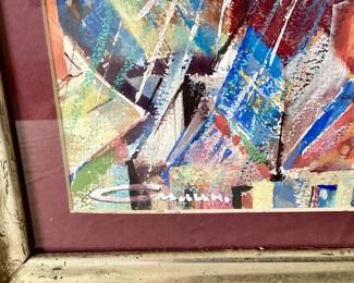 56. Konstantyn Sylin (local artist)
Subject: “Paris in Rain” watercolor $250 