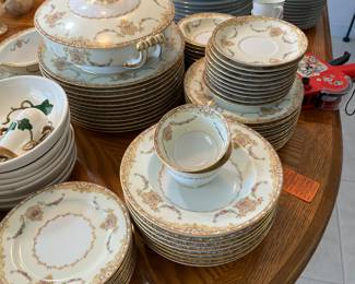 $150 Noritake China 68 pieces (as is)