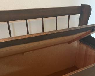 $150 Bench w/storage 42W 17D 29H