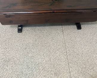 $150 Drop leaf coffee table 54W 21D 17H