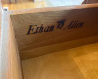 Ethan Allen Queen Anne Style Lowboy