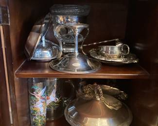 Silver Plate Serving Dishes
