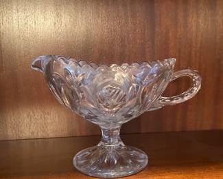 Glass Gravy Boat