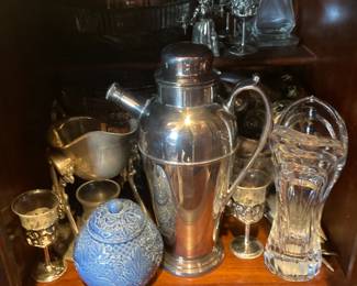 Silver Plate Barware