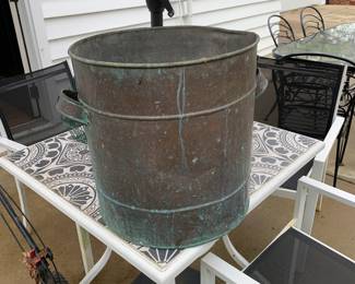 Copper bucket