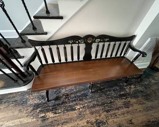 Hitchcock-style Bench