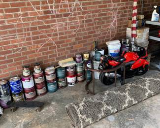 Paint; kids motorcycle 