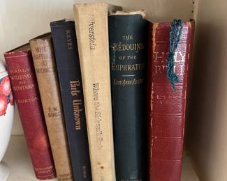 vintage books and antique books