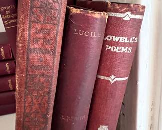 vintage books and antique books