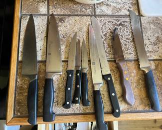 Swilling, Henkel, Wusthof, Tamorina knives