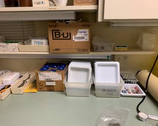 Left over medical supplies 