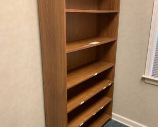 Wooden bookcases