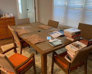 Tables and chairs - indoor and outdoor